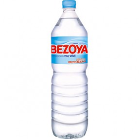 BEZOYA agua mineral natural de mineralizacion muy debil botella 1.5 L